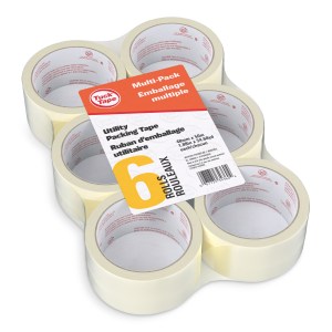 6pk Utility Packing Tape